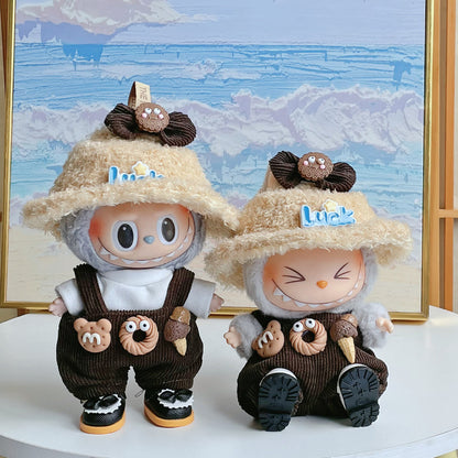 3rd Gen Labubu Doll Clothes Set for 17cm Vinyl Dolls