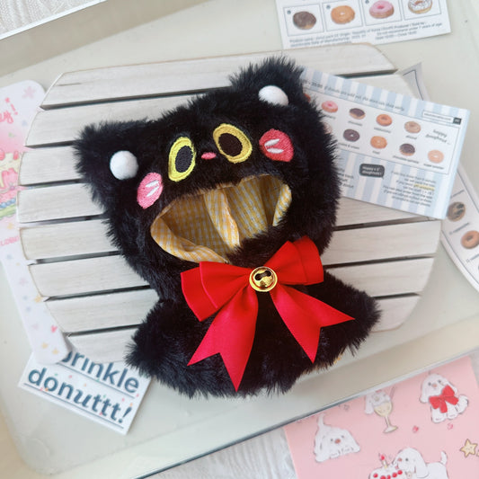 Labubu Doll Halloween Outfit - Bell Meow Meow Sauce Shawl for 10cm Doll