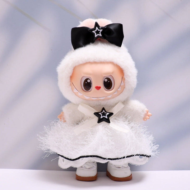 Only baby clothes] one, two and three generations of pendants labubu clothes stars Mao Mao skirt suit cloth baby clothes