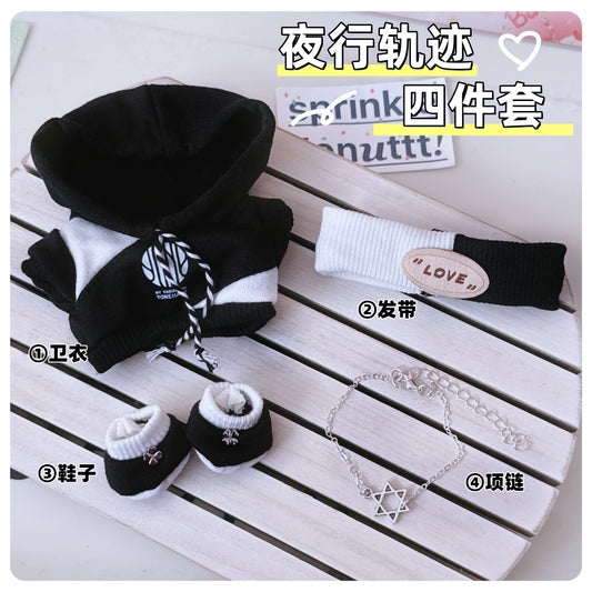 Labubu Doll Clothes - Trendy Sweatshirt Suit for 17cm Labubu Doll