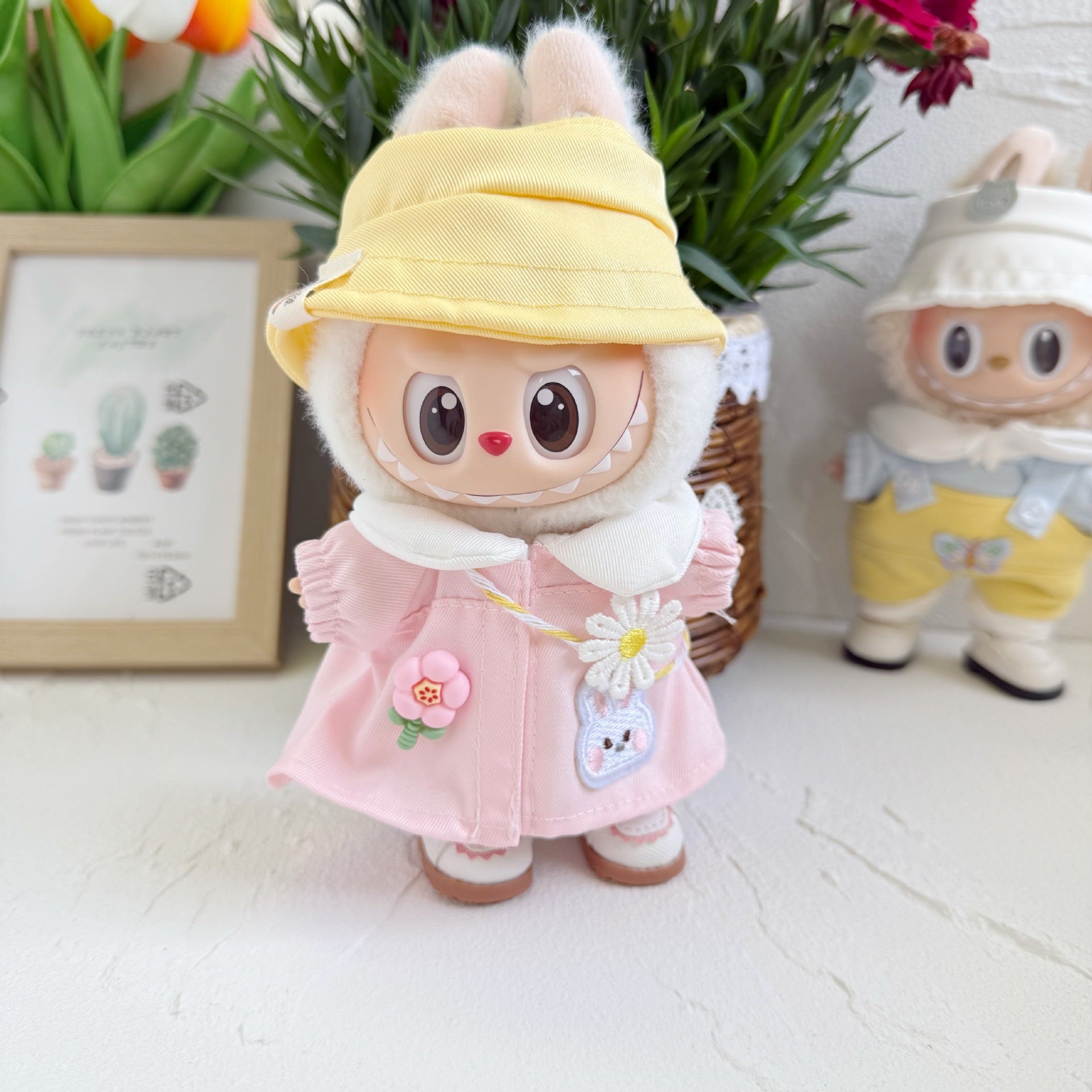 The first and second generation of blind box Rab cloth for the first and second generation of LABUBU for boys and girls school uniforms suit shoes