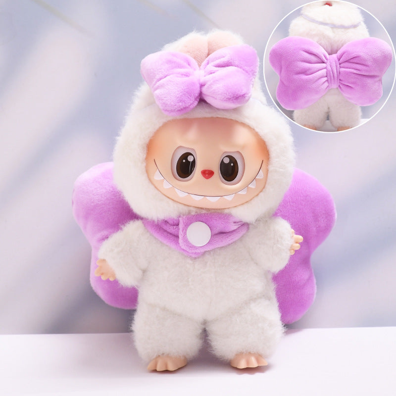 Only Baby Clothes] First, Second and Third Generation Pendants, Plush Accessories, Plush Big Bows, a Pair of Cute Baby Clothes Replacement