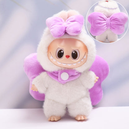 Only Baby Clothes] First, Second and Third Generation Pendants, Plush Accessories, Plush Big Bows, a Pair of Cute Baby Clothes Replacement