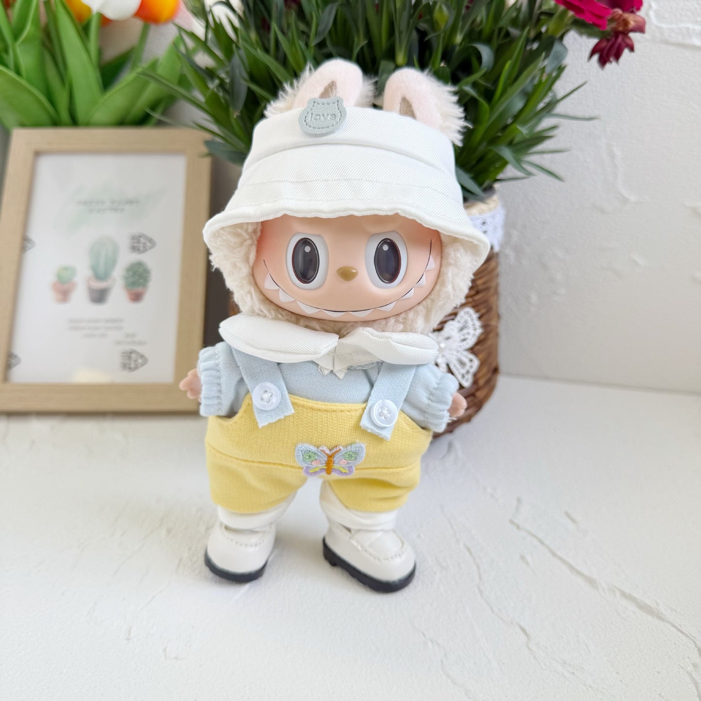 The first and second generation of blind box Rab cloth for the first and second generation of LABUBU for boys and girls school uniforms suit shoes