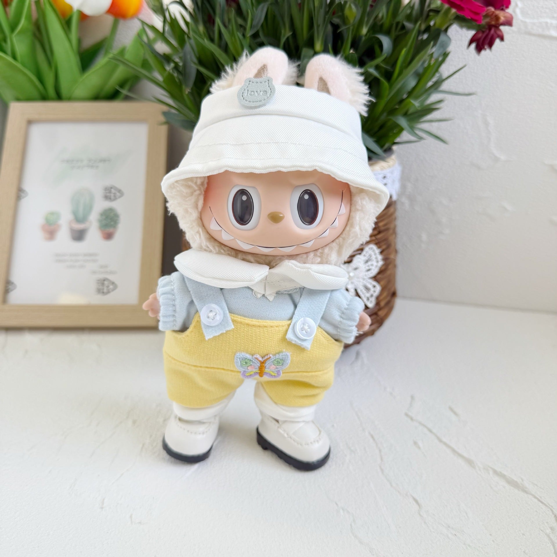 The first and second generation of blind box Rab cloth for the first and second generation of LABUBU for boys and girls school uniforms suit shoes