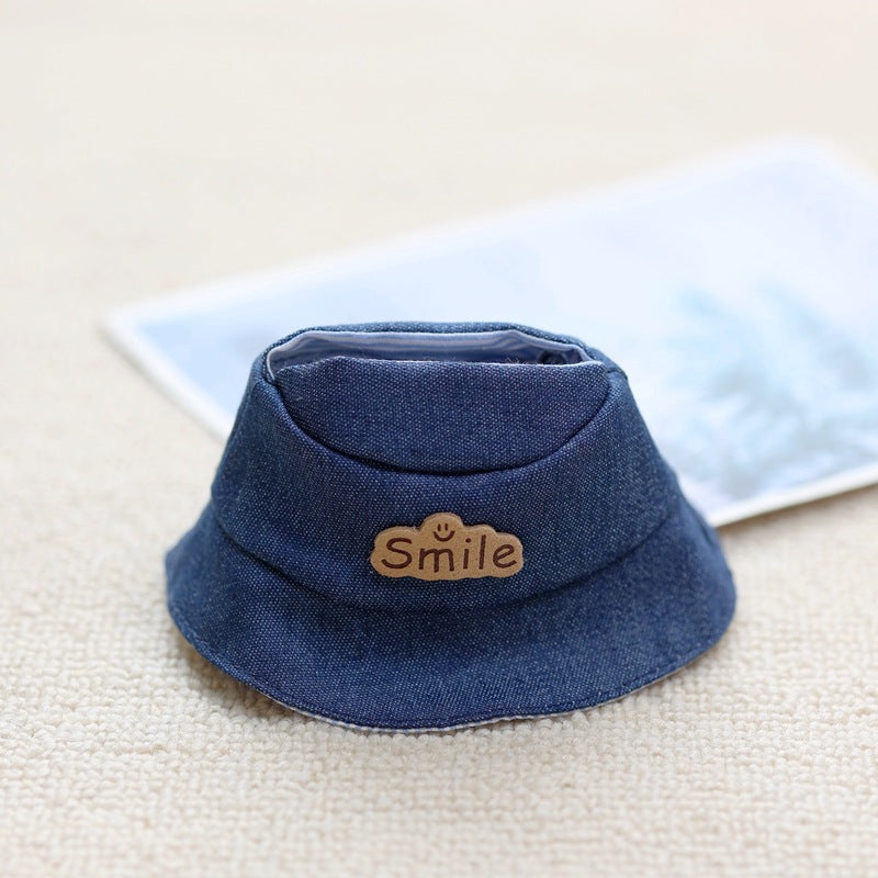 17cm labubu fisherman hat labubu vinyl small pendant hat clothes suit dress doll doll accessories