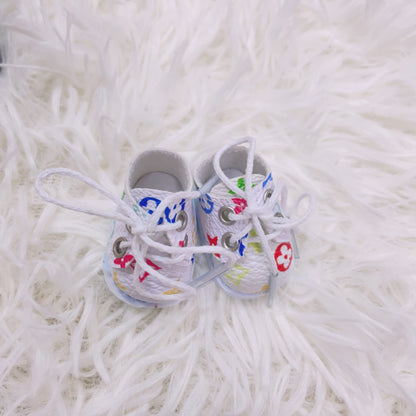 One or two generations of labubu shoes 17cm pull cloth 10cm doll big fashion small size shoes small leather shoes wholesale