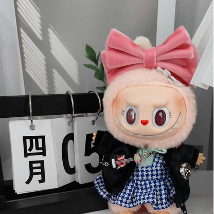 Labubu Doll Princess Dress & Skirt Outfit Set for 17cm Vinyl Doll