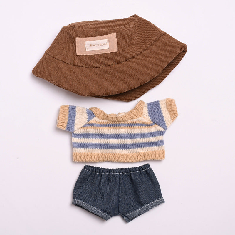Only clothes] 38cm vinyl cloth cloth for clothes sweater jeans LABUBU casual change baby clothes