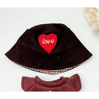 Only clothes] 17cm blind box cloth cloth pendant doll hat camera kettle shoes accessories Labubu doll