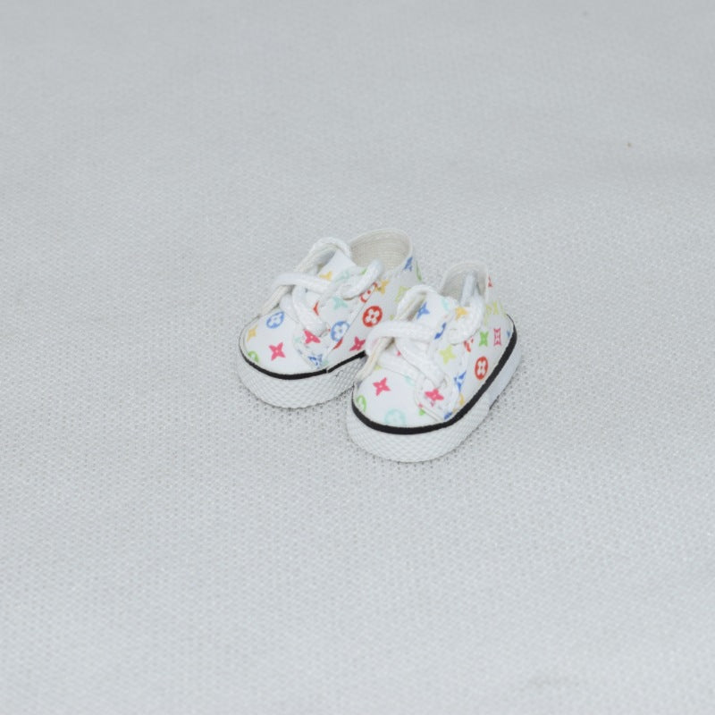 Labubu Baby Shoes Collection 17CM Keychain Blind Hirabu Cloth Changing Shoes Doll Toy Shoes
