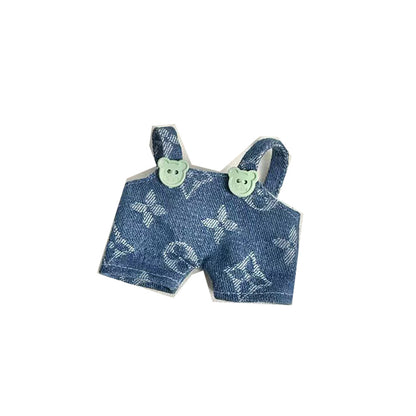 New Cameraman Labubu Pendant Baby Clothes Accessories suit Labubu Doll Keychain for Summer Baby Clothes