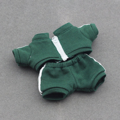 Labubu Doll Casual Sports Outfit for 17cm & 10cm Dolls