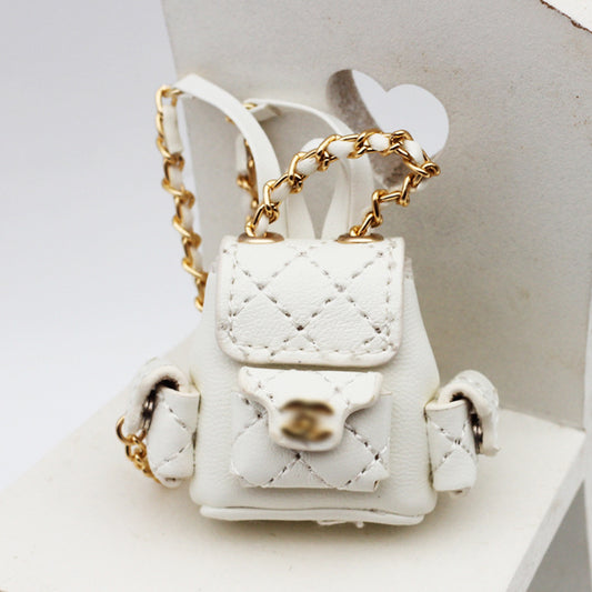 Labubu Doll Mini Scented Bag - White & Black