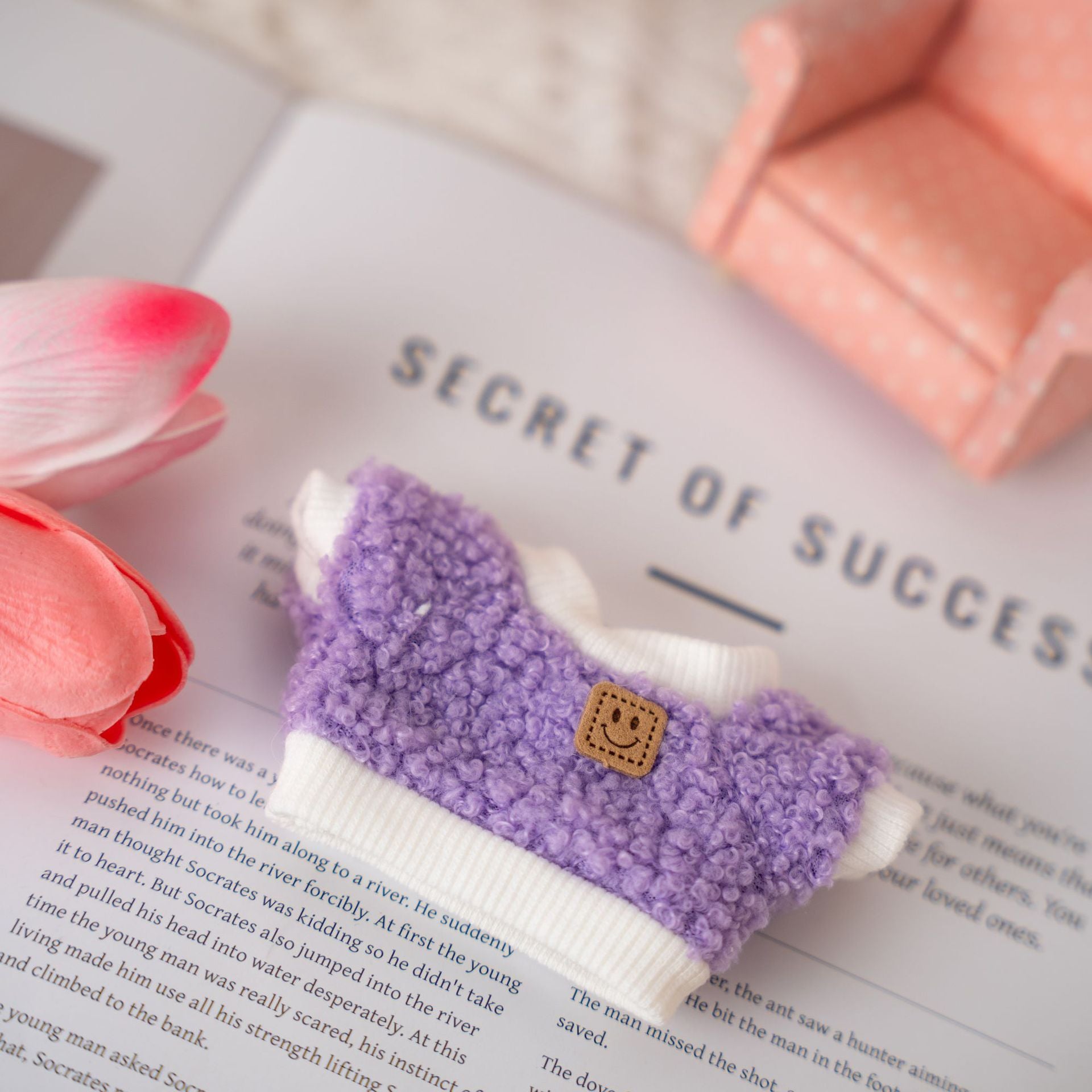 Only Selling Clothes] 17cm Pendant Blind Box Labubu Doll Clothes Keychain Labubu Doll One-Piece Clothes Cute