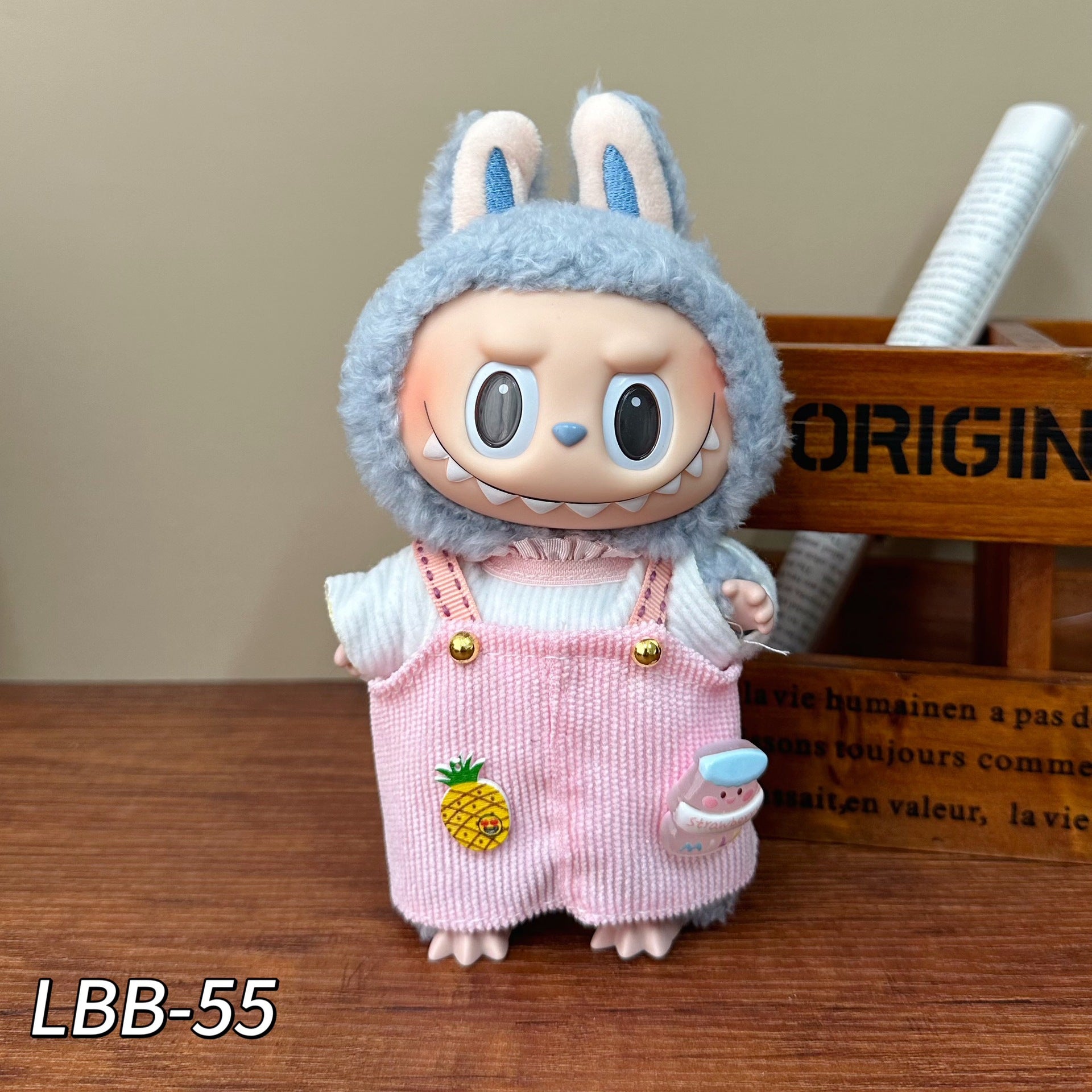 Wholesale Labubu Clothes Labubu Baby Clothes 17cm Doll Pendant First and Second Generation Doll Clothes Set Toys