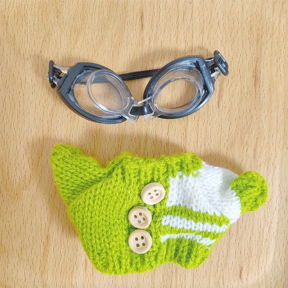 17cm Rab cloth doll clothes labubu plush doll clothes doll sit generation 2 generation hat sweater