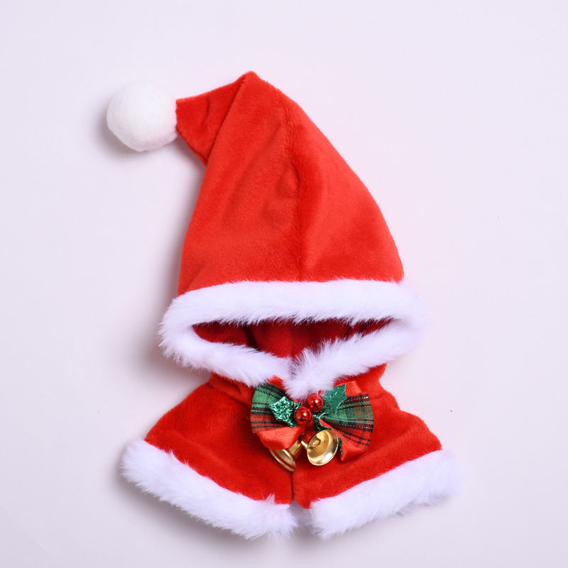 Labubu Christmas Hooded Cloak for Pendant Doll