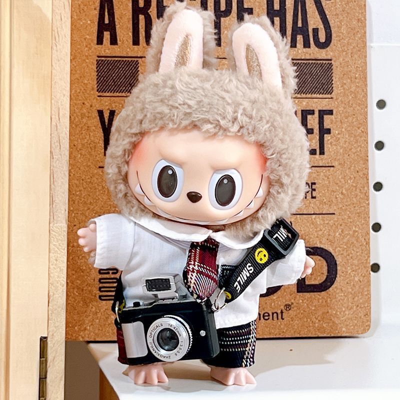 Labubu Doll Clothes Labubu Vinyl Doll 17cm Doll Dress-Up Bubble Mart Doll Dress-Up Doll Others