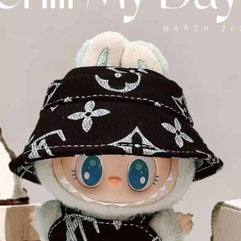 Labubu Pendant Doll Clothes Second Generation Blind Box Sitting Party 17cm Pendant First Generation Second Generation Doll Clothes Replacement