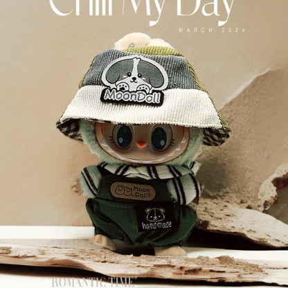 Labubu Doll Coat - Outdoor Explorer Three-Piece Set for 17cm & 10cm Labubu Dolls