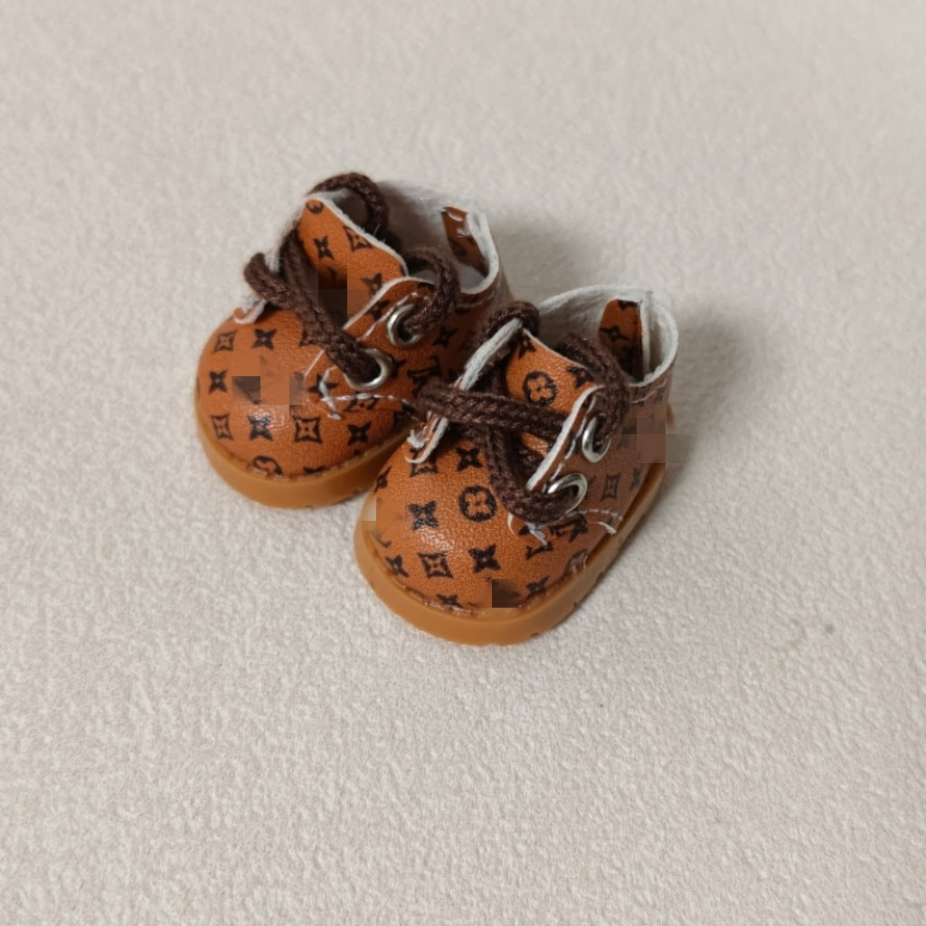 Labubu Baby Shoes Collection 17CM Keychain Blind Hirabu Cloth Changing Shoes Doll Toy Shoes
