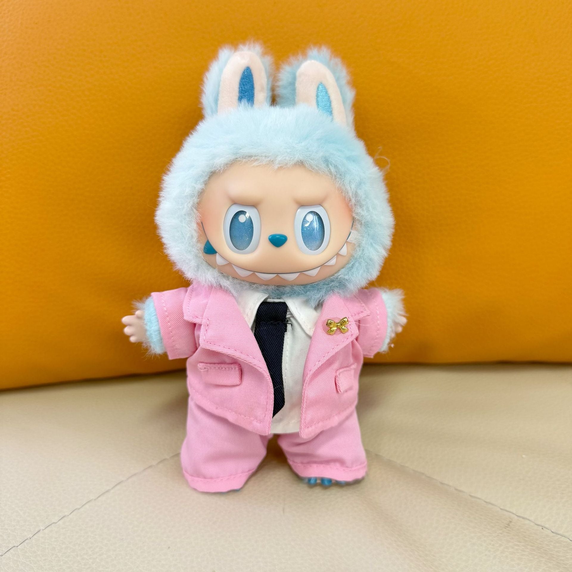 Only Clothes] Popmart Third Generation Labubu Doll Suit Suit Uniform Suit Labubu Campus Uniform for Boys and Girls