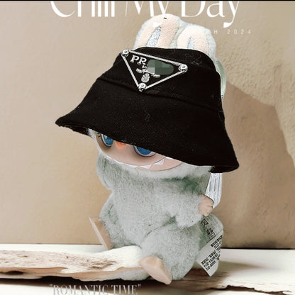 Labubu Doll Outfit Set - 17cm Cute Clothes with Hat & Accessories