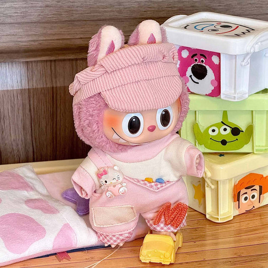 Labu Series Baby Clothes Labubu Blind Box Clothes Accessories suit Bubble Mate Clothing Gift Clothes Soft Cute