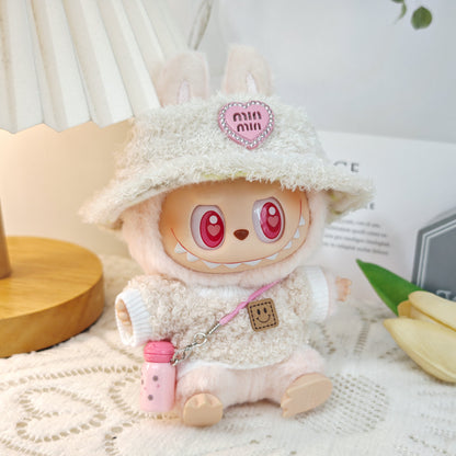 Labubu Doll Outfit Set - Cute Baby Clothes & Accessories for Vinyl Dolls