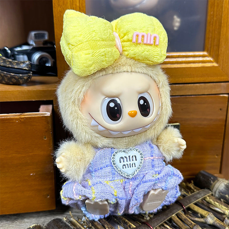 Labubu Doll Outfits Set for 17cm Vinyl Dolls - Trendy Styles