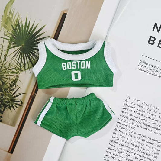 Clothing Only] 1/3 Generation Labubu Doll Clothes Labubu Clothes Macaron Vinyl Doll Peripheral Clothing Jersey