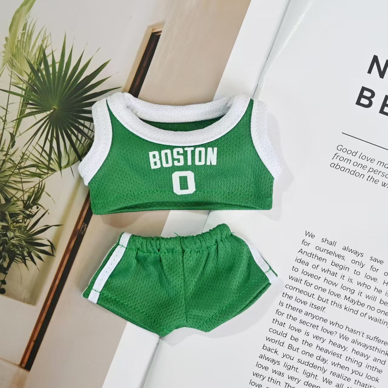 Clothing Only] 17cm Labubu Clothes, Labubu Baby Clothes, Doll Vinyl Peripheral Accessories, Football and Basketball Uniforms