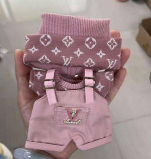 Labubu Doll Sweater & Hat Set for 17cm & 10cm Dolls
