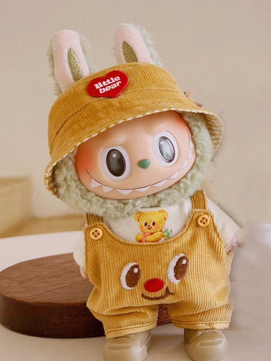 17cm Labubu Doll Clothes Set - Baby Outfits & Accessories