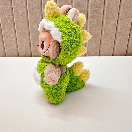 15cm pendant cloth cloth handmade clothes blind box labbubu handmade dinosaur suit bubble Matt New