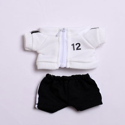 Only clothes] one or two generation pendant cloth cloth clothes sportswear suit coat vinyl LABUBU doll coat