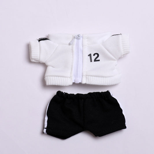 Only clothes] one or two generation pendant cloth cloth clothes sportswear suit coat vinyl LABUBU doll coat