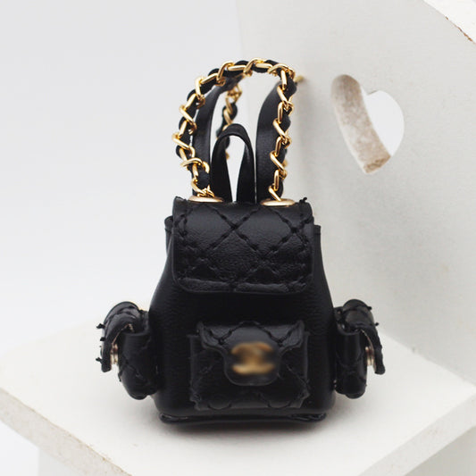 Labubu Doll Mini Scented Bag - White & Black