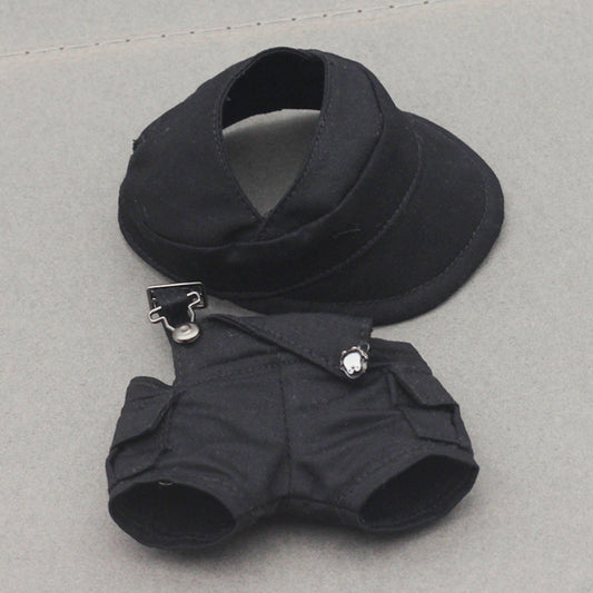Labubu Doll Outfit - 17CM Baseball Cap & Pants Set in Multiple Colors
