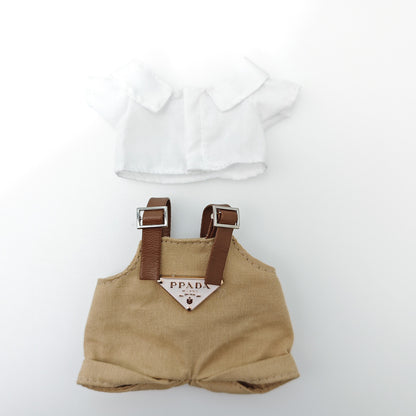 Labubu Doll Outfit Set - Trendy Clothes & Accessories for 17cm Vinyl Pendant