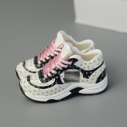Labubu Labubu Doll Clothes 17cm Shoes Model 5cm Vinyl Toy Hand-made AJ Blind Box DIY High Luxury Series