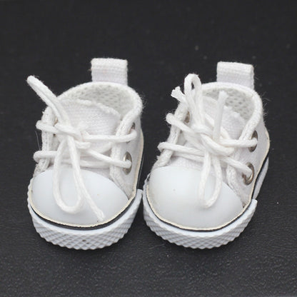 Labubu Doll Canvas Shoes - 3.8CM Sports Style for 10CM & 17CM Dolls