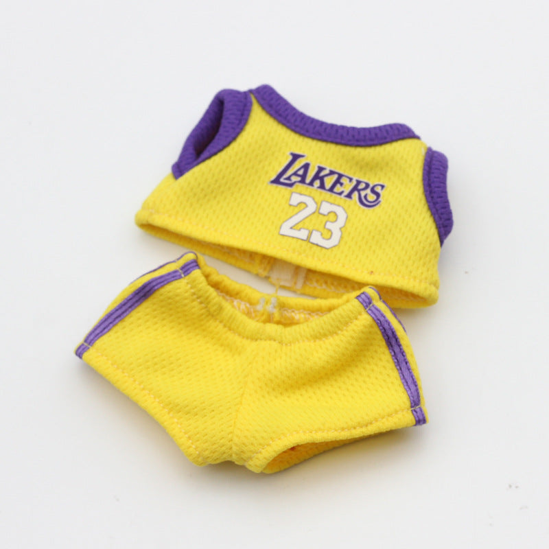 Labubu Doll Basketball Outfit Set - Vest & Pants in Multiple Colors