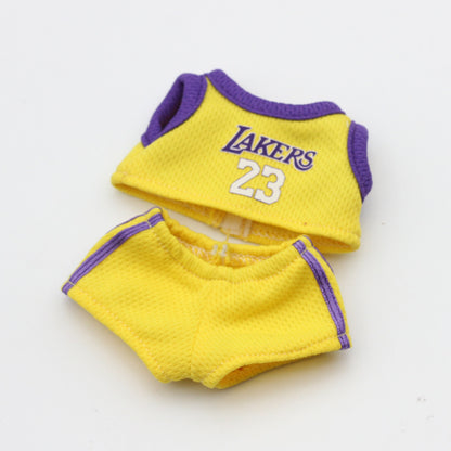 Labubu Doll Basketball Outfit Set - Vest & Pants in Multiple Colors