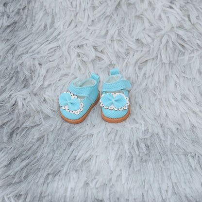 Labubu Baby Shoes Collection 17CM Keychain Blind Hirabu Cloth Changing Shoes Doll Toy Shoes