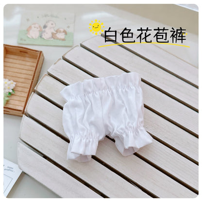 Labubu Doll Underwear & Head Accessories Set - 17cm Replacement Clothes