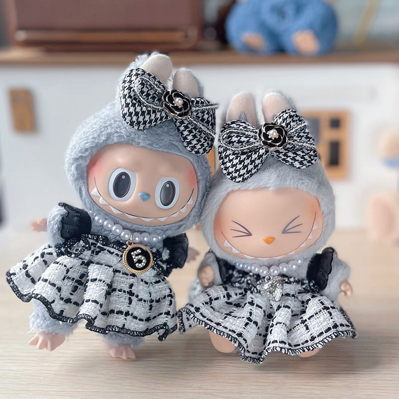 3rd Gen Labubu Doll Clothes Set for 17cm Vinyl Dolls
