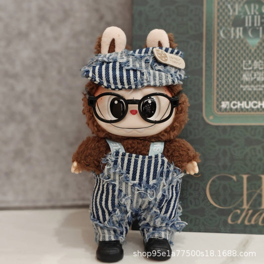 Labubu Doll Outfit Set for 17cm Vinyl Figure - Party Style