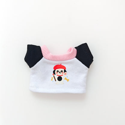 Labubu Doll Outfit Set - Cute T-Shirt, Pants & Hat for 1st, 2nd, 3rd Gen
